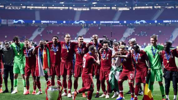 Liverpool campione, le aperture in Inghilterra: trionfo di Klopp e Salah