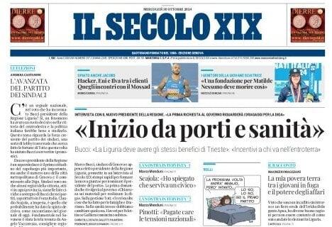 Il Secolo XIX titola sul colpo del Genoa: "Balotelli è in città, ma Zangrillo non lo sa"