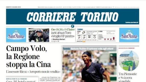Il Corriere di Torino apre con le parole di Juric al suo Toro: "Voglio l'ottavo posto"