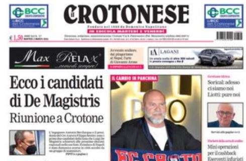 Il Crotonese: "Esonerato Stroppa. Arriva Serse Cosmi"