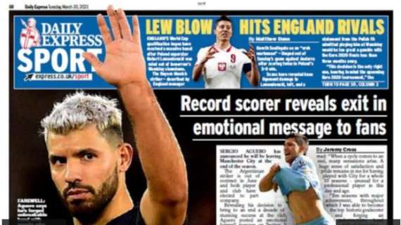Le aperture inglesi - Fine di un'era: Aguero lascia il City. Prove di riapertura negli stadi