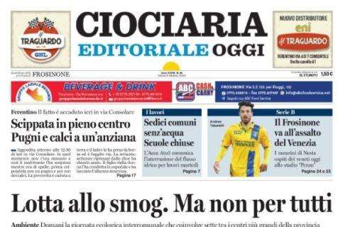 Ciociaria Oggi: "Il Frosinone va all'assalto del Venezia"