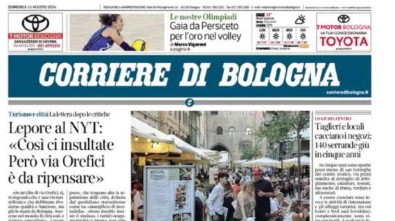 Il Corriere di Bologna: "Piccoli passi avanti, Castro è già in forma campionato"