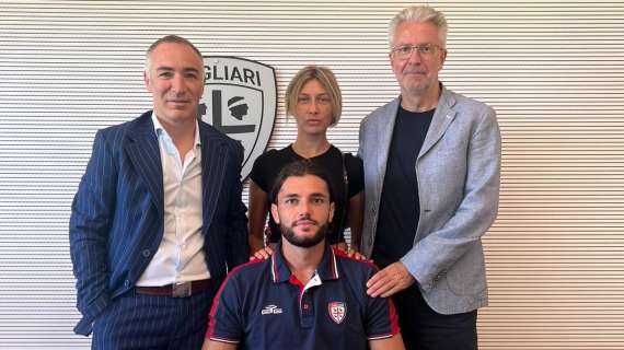 UFFICIALE: Cagliari, rinnovo fino al 2027 per il centrale Alberto Dossena