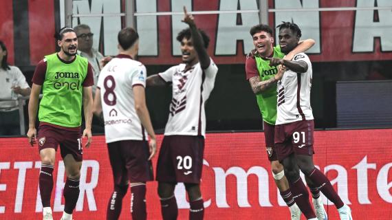 Milan-Torino 2-2: il tabellino della gara 