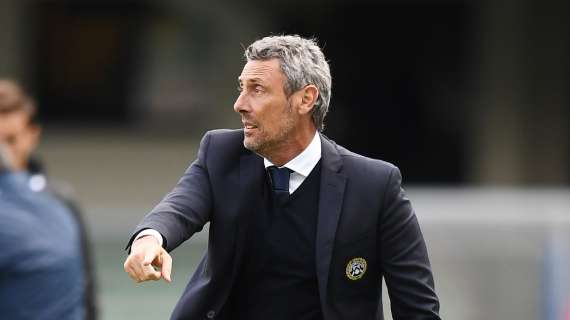 Udinese, Gotti: "Continuiamo a guardare in basso. Vogliamo proseguire il trend positivo"