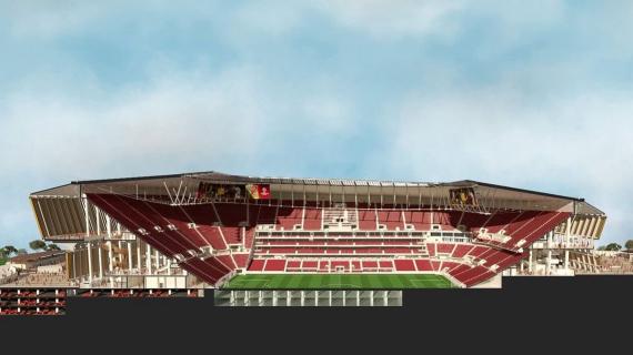 La Roma e il nuovo stadio a Pietralata, Il Romanista in apertura: "A buon rendering"