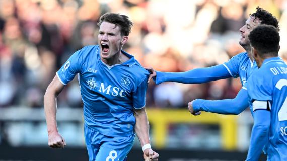 Napoli, vetta blindata e non il solito 1-0: tante palle gol create ed un McTominay dominante