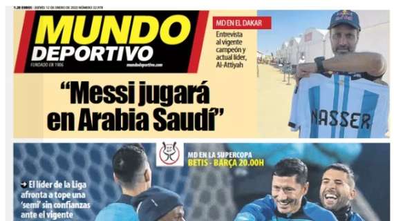 Le aperture spagnole - Al-Attiyah a Mundo Deportivo: "Messi giocherà in Arabia"