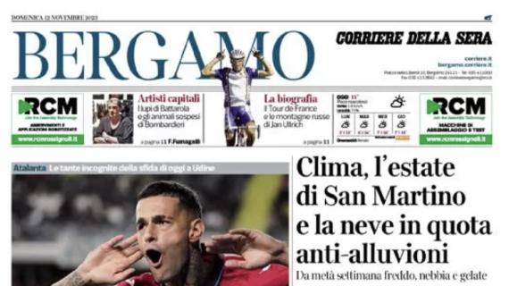 Atalanta, Corriere della Sera-Bergamo: "Gasp senza difensori. Due moduli possibili"