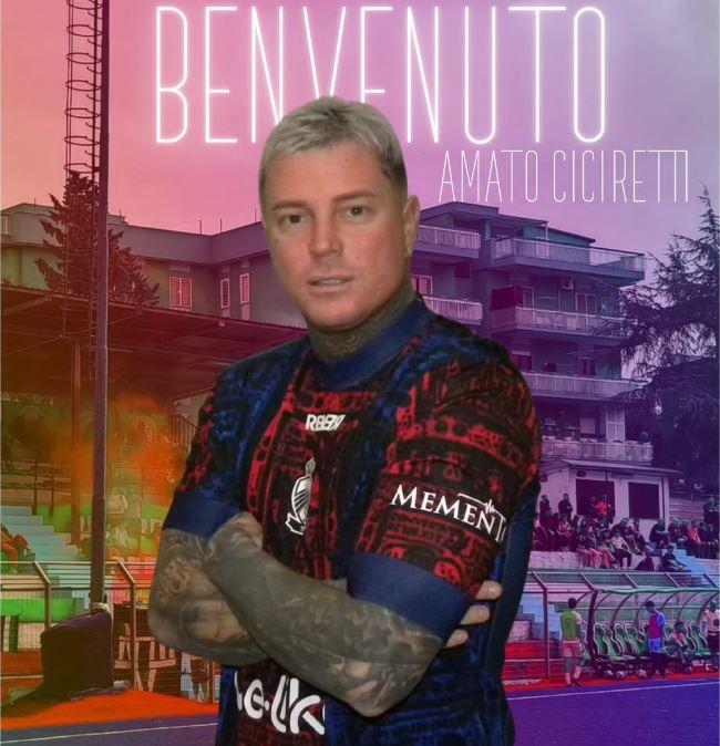 Triplo salto all'indietro per Ciciretti: riparte dal Real San Basilio in Promozione