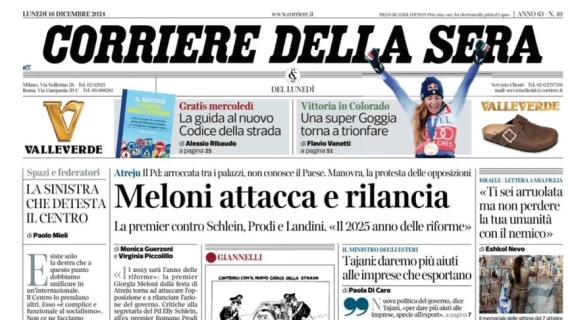 Corriere della Sera: "Milan, col Genoa un pareggio triste che vale come una sconfitta"