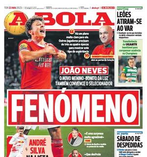 Le aperture portoghesi - Joao Neves convince il ct Martinez, Rui Costa sprona il Benfica