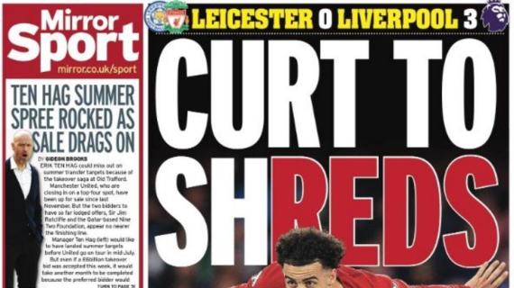 Le aperture inglesi - Il Liverpool ne fa tre al Leicester: Foxes a un passo dalla retrocessione