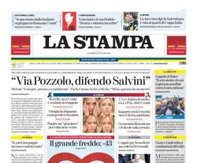 La Stampa: "La Juve travolge la Salernitana e vola ai quarti di Coppa Italia"