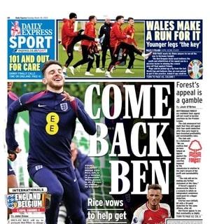 Le aperture inglesi - Inghilterra, Rice 'chiama' il compagno White: "Come back Ben"