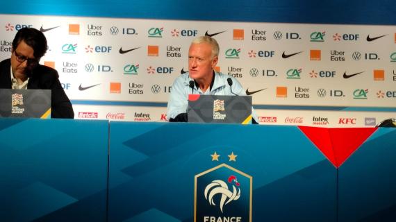 Deschamps: "Rabiot? Situazione imbarazzante. Non giudicherò io il calo dell'Italia"