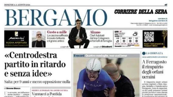 Il Corriere della Sera - ed. Bergamo: "Pubill, promessa in perfetto stile Gasp"