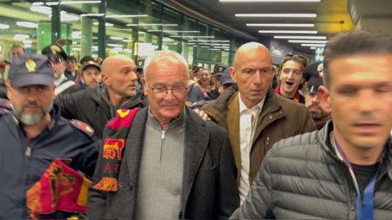 Ecco Ranieri a Trigoria, le immagini dell'arrivo. Ora l'incontro con la squadra e la firma