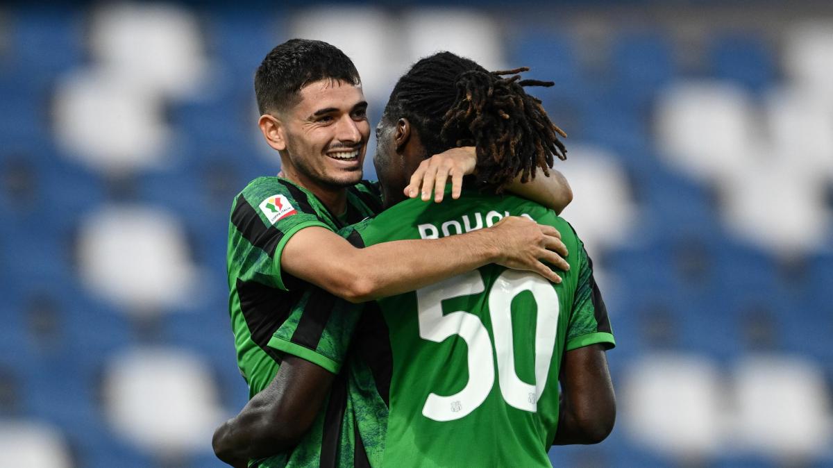 Il Sassuolo di Aquilani cala tris: 3-0 al Cesena e passa ai sedicesimi di Coppa Italia