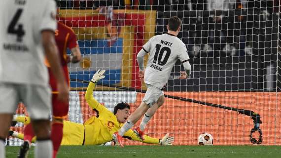 Troppo poca Roma per questo Bayer Leverkusen, ora la finale è lontana: 0-2 all'Olimpico