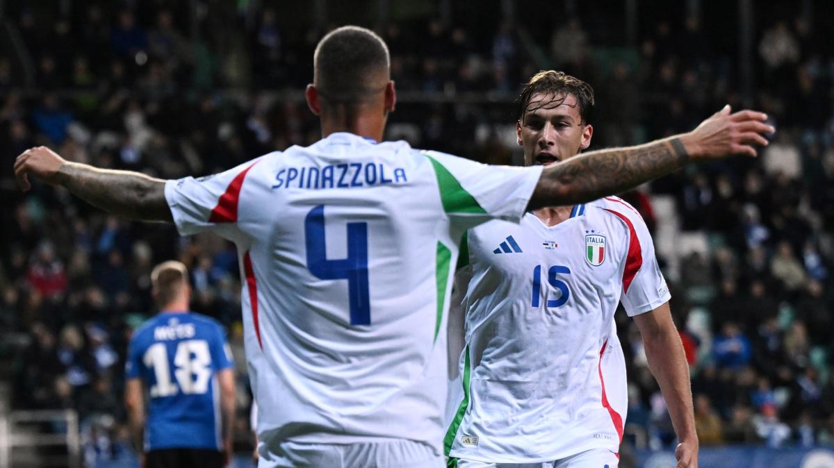 Estonia-Italia 1-3, le pagelle: l'attacco a quattro punte produce tre gol. Errore di Gigio