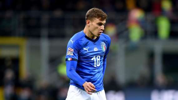 Barella gol: dopo sette minuti è 1-0 Italia contro la Finlandia