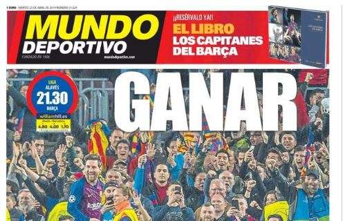 Barça a un passo dal titolo, stampa catalana: "Vincere e sperare"