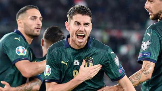 Italia, Jorginho: "Risultato fantastico, qualificazione meritata"