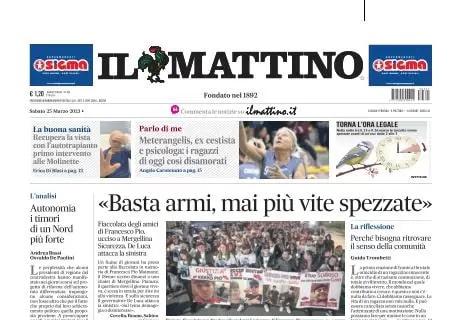 Il Mattino: "Napoli, Spalletti l'unico a dover credere che lo Scudetto non è già vinto"