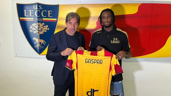 Gaspar è sbarcato al Lecce: "Ho parlato con Luvumbo e Nzola, mi hanno dato buoni consigli"