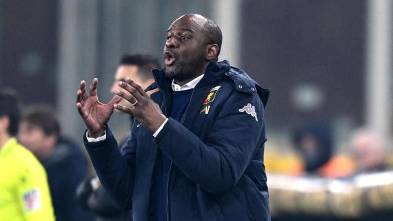 Genoa, Vieira: "Fatto una gara perfetta. Badelj? Spero non sia una cosa grave"