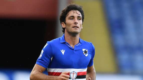 Sampdoria, Augello al 45': "E' bellissimo segnare in Serie A, lo dedico a mio padre"