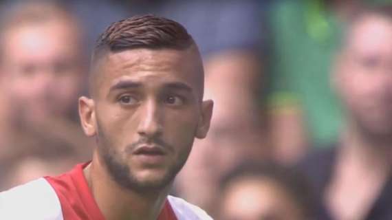 Ajax, Ziyech salta le gare col Marocco a causa di un infortunio
