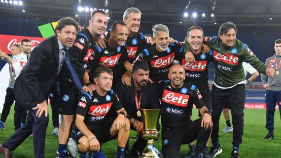 Napoli, francobollo per vittoria la in Coppa Italia nella stagione 2019/20