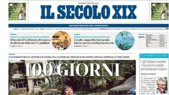 Il Secolo XIX: "Prove di Italia". Al via la seconda rivoluzione di Mancini