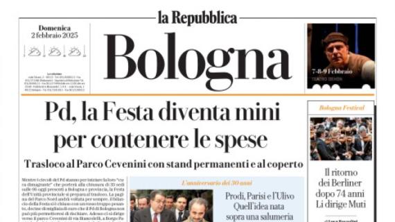 Repubblica (ed. Bologna): "De Silvestri capitano e goleador, Bologna su"