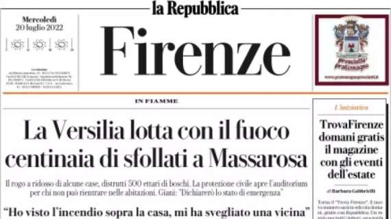 La Repubblica Firenze su Milenkovic: “Centrali difensivi, occhio al valzer partito da Torino”