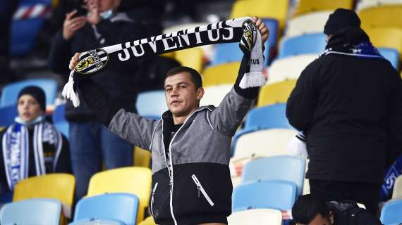 Dinamo Kiev-Juventus aperta al pubblico: sugli spalti dell'Olimpiyskiy 14mila tifosi