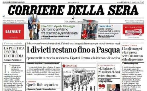 Il Corriere della Sera sulla sconfitta della Dea: "Atalanta, aiutino Real"