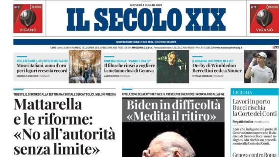 Il Secolo XIX sul Genoa: "Il Grifone blinda Frendrup, rifiutata un'offerta dalla Premier"