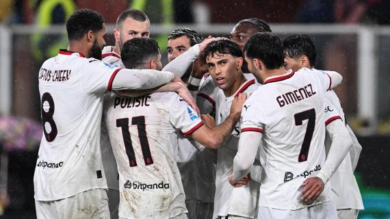 Due minuti posson bastare: il Milan ribalta il Genoa con Leao e un autogol. 2-1 al "Ferraris"