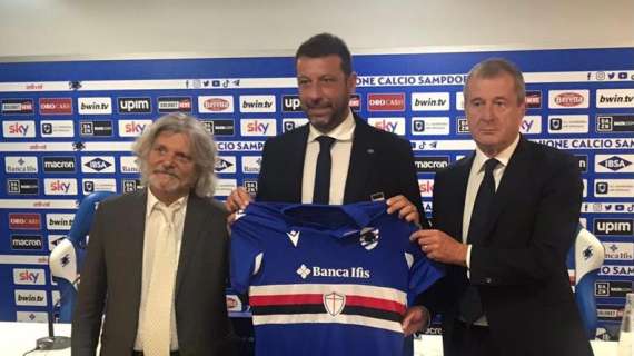Sampdoria, D'Aversa: "Motivo di grande orgoglio sedere sulla panchina che è stata di Boskov"