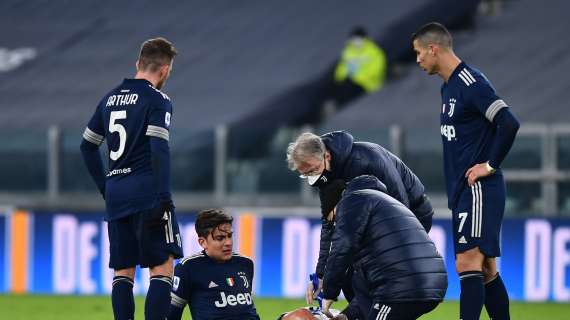 Dybala out fino a fine gennaio, ottimismo Chiesa e McKennie: il punto sugli infortuni di casa Juve