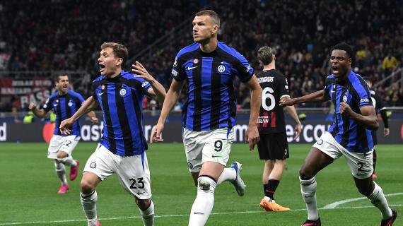 L'Inter domina ma non chiude l'euroderby, il Milan è ancora in corsa. Il primo atto finisce 2-0