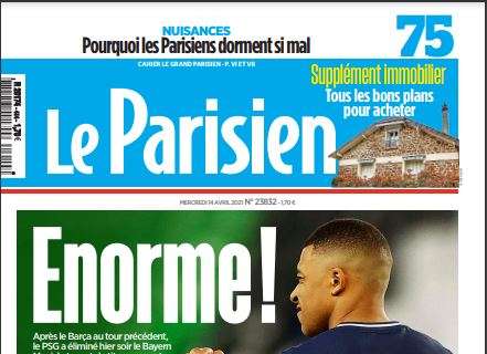 PSG in semifinale di Champions, Le Parisien a tutta pagina: "Enorme!"