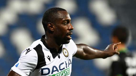 Roma-Udinese 3-0, ma l'ex Okaka non fa drammi: "Ci poteva stare, pensiamo al Parma"
