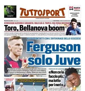 L'apertura di Tuttosport: "Ferguson, solo Juve: nuovi contatti con l'entourage dello scozzese"