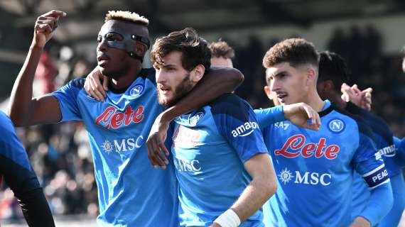 Napoli, miglior media punti d'Europa e la coppia che fa sognare in ottica Champions