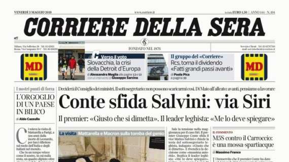 Corriere della Sera: "Milan, si cambia tutto. Pugno duro col ritiro"